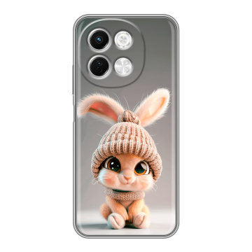 Силиконовый чехол на Tecno Spark 30 5G с принтом Кролик