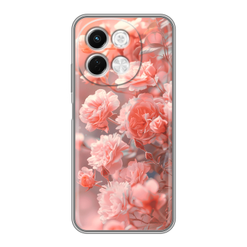 Силиконовый чехол на Tecno Spark 30 5G с принтом Розы цветы Силиконовый чехол на Tecno Spark 30 5G с принтом Розы цветы