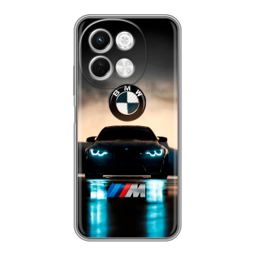 Силиконовый чехол на Tecno Spark 30 5G с принтом БМВ BMW