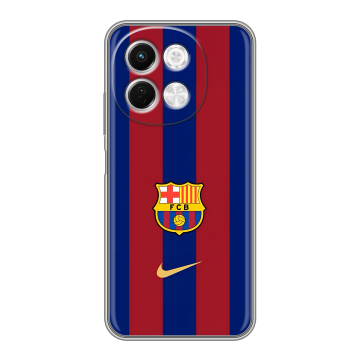 Силиконовый чехол на Tecno Spark 30 5G с принтом Барселона Barcelona