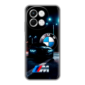 Силиконовый чехол на Tecno Spark 30 5G с принтом БМВ BMW