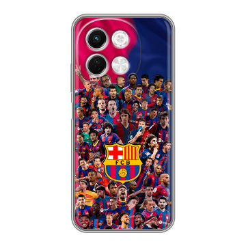 Силиконовый чехол на Tecno Spark 30 5G с принтом Барселона Barcelona Силиконовый чехол на Tecno Spark 30 5G с принтом Барселона Barcelona