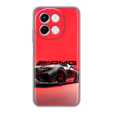 Силиконовый чехол на Tecno Spark 30 5G с принтом Мерседес Mercedes AMG Силиконовый чехол на Tecno Spark 30 5G с принтом Мерседес Mercedes AMG