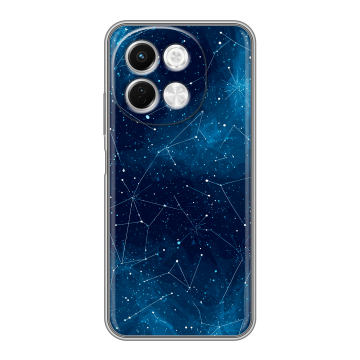 Силиконовый чехол на Tecno Spark 30 5G с принтом Космос звезды Силиконовый чехол на Tecno Spark 30 5G с принтом Космос звезды
