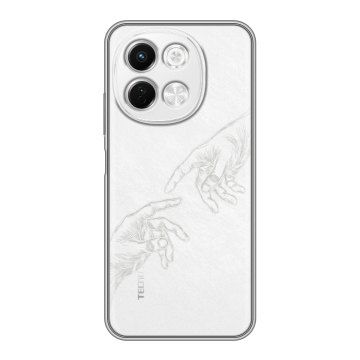 Силиконовый чехол на Tecno Spark 30 5G с принтом Сотворение мира Силиконовый чехол на Tecno Spark 30 5G с принтом Сотворение мира