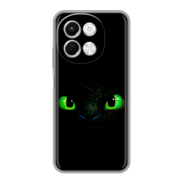 Силиконовый чехол на Tecno Spark 30 5G с принтом Как приручить дракона Силиконовый чехол на Tecno Spark 30 5G с принтом Как приручить дракона