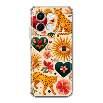 Силиконовый чехол на Tecno Spark 30 5G с принтом Модный принт Силиконовый чехол на Tecno Spark 30 5G с принтом Модный принт