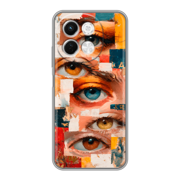 Силиконовый чехол на Tecno Spark 30 5G с принтом Модный принт Силиконовый чехол на Tecno Spark 30 5G с принтом Модный принт