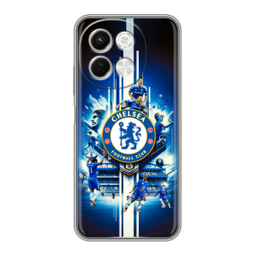 Силиконовый чехол на Tecno Spark 30 5G с принтом Chelsea Челси Силиконовый чехол на Tecno Spark 30 5G с принтом Chelsea Челси