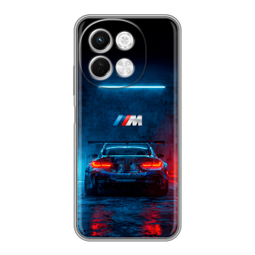 Силиконовый чехол на Tecno Spark 30 5G с принтом BMW БМВ Силиконовый чехол на Tecno Spark 30 5G с принтом BMW БМВ
