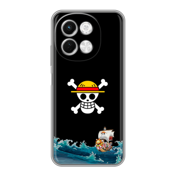 Силиконовый чехол на Tecno Spark 30 5G с принтом One Piece Ван Пис Силиконовый чехол на Tecno Spark 30 5G с принтом One Piece Ван Пис