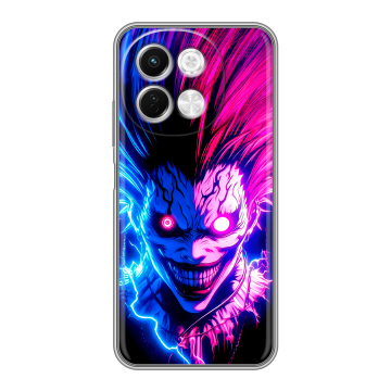 Силиконовый чехол на Tecno Spark 30 5G с принтом Death note Тетрадь смерти Силиконовый чехол на Tecno Spark 30 5G с принтом Death note Тетрадь смерти