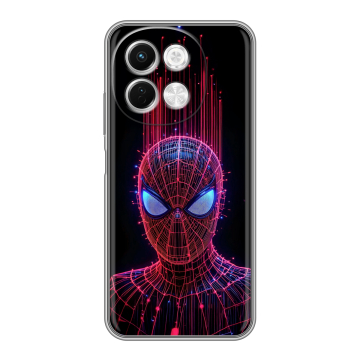 Силиконовый чехол на Tecno Spark 30 5G с принтом Spiderman Человек паук Силиконовый чехол на Tecno Spark 30 5G с принтом Spiderman Человек паук