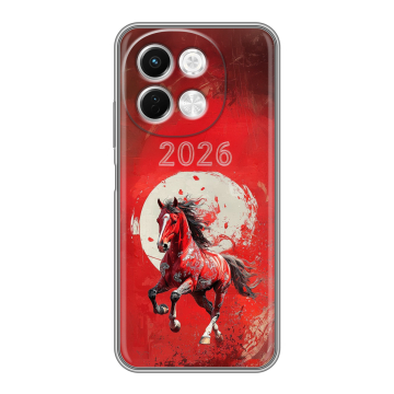 Силиконовый чехол на Tecno Spark 30 5G с принтом Новый год Силиконовый чехол на Tecno Spark 30 5G с принтом Новый год