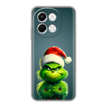 Силиконовый чехол на Tecno Spark 30 5G с принтом Новый год