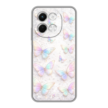 Силиконовый чехол на Tecno Spark 30 5G с принтом женский