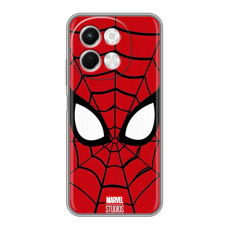 Силиконовый чехол на Tecno Spark 30 5G с принтом человек паук spiderman Силиконовый чехол на Tecno Spark 30 5G с принтом человек паук spiderman