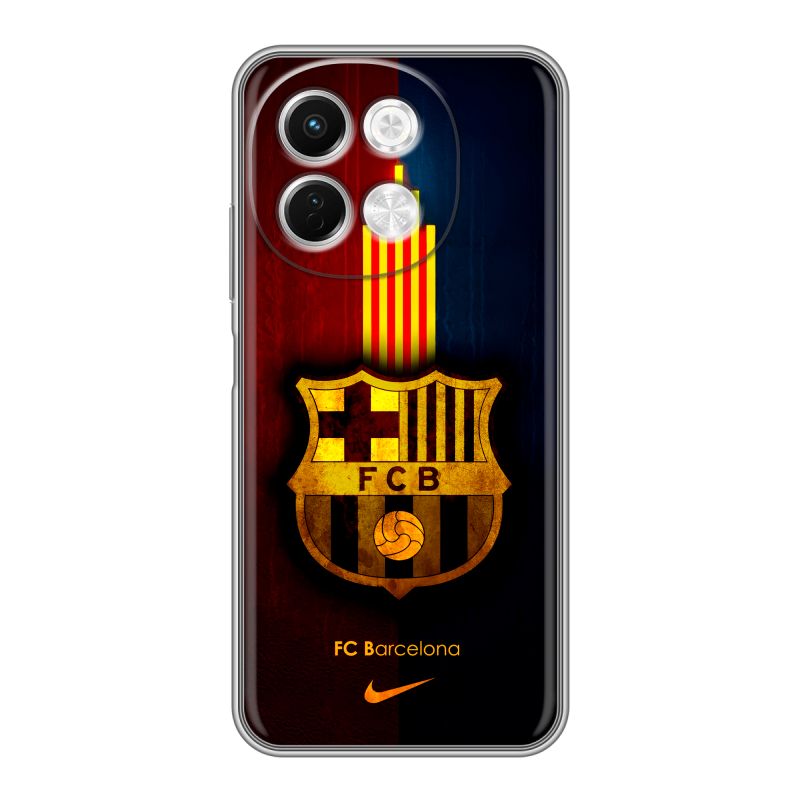 Силиконовый чехол на Tecno Spark 30 5G с принтом Барселона Barcelona Силиконовый чехол на Tecno Spark 30 5G с принтом Барселона Barcelona