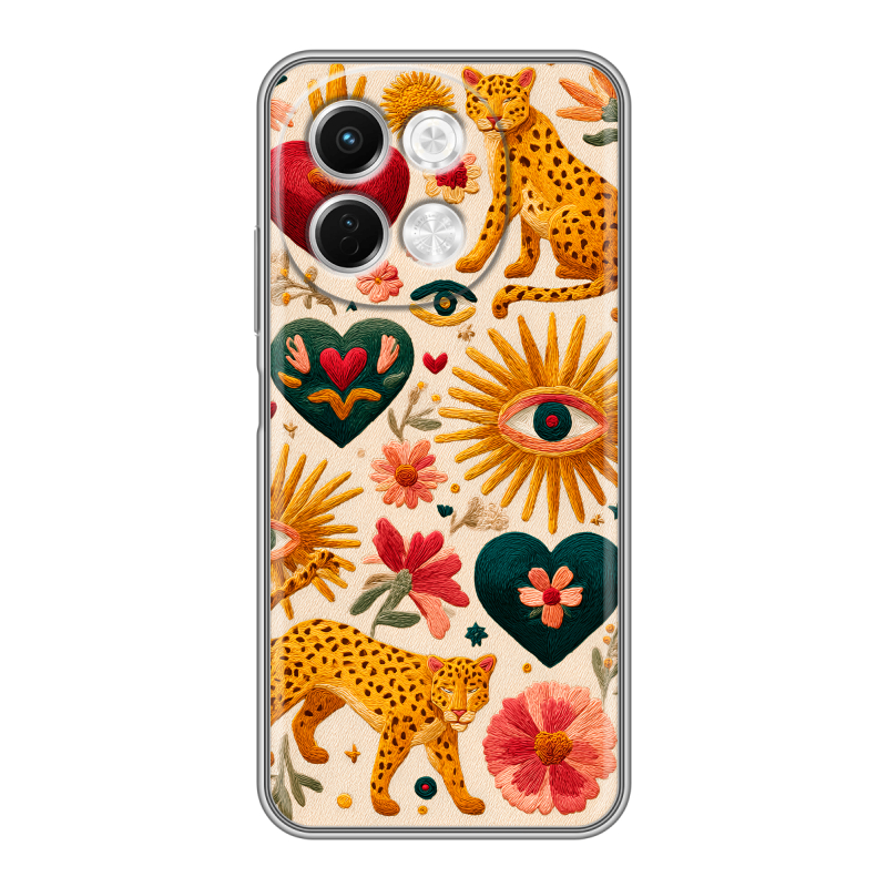 Силиконовый чехол на Tecno Spark 30 5G с принтом Модный принт Силиконовый чехол на Tecno Spark 30 5G с принтом Модный принт