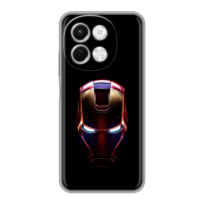 Силиконовый чехол на Tecno Spark 30 5G с принтом IronMan Железный человек Силиконовый чехол на Tecno Spark 30 5G с принтом IronMan Железный человек