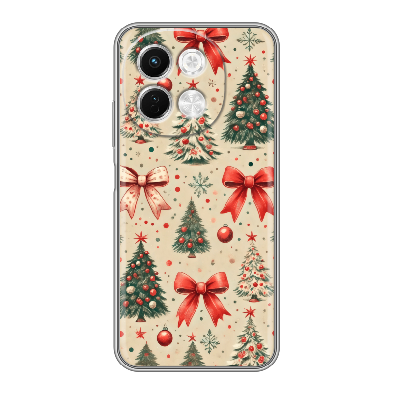 Силиконовый чехол на Tecno Spark 30 5G с принтом Новый год Силиконовый чехол на Tecno Spark 30 5G с принтом Новый год