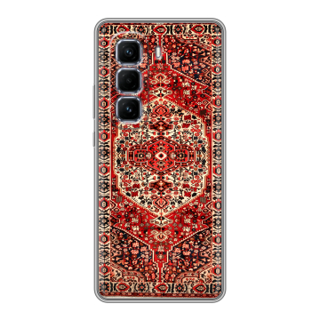 Силиконовый чехол на Infinix Hot 50 Pro Plus с принтом Ковер
