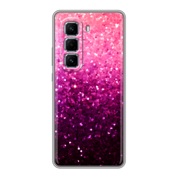 Силиконовый чехол на Infinix Hot 50 Pro Plus с принтом Блестки Силиконовый чехол на Infinix Hot 50 Pro Plus с принтом Блестки