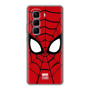 Силиконовый чехол на Infinix Hot 50 Pro Plus с принтом человек паук spiderman Силиконовый чехол на Infinix Hot 50 Pro Plus с принтом человек паук spiderman