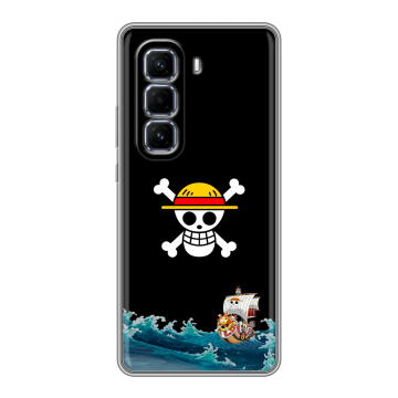 Силиконовый чехол на Infinix Hot 50 Pro Plus с принтом One Piece Ван Пис