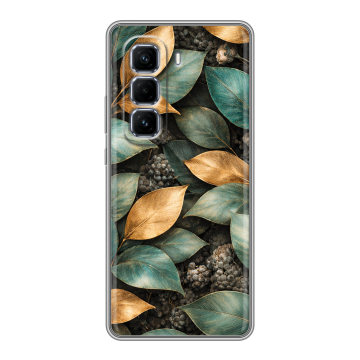 Силиконовый чехол на Infinix Hot 50 Pro Plus с принтом женский