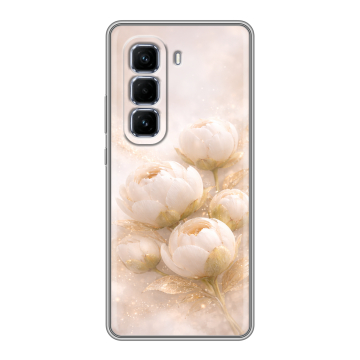 Силиконовый чехол на Infinix Hot 50 Pro Plus с принтом женский