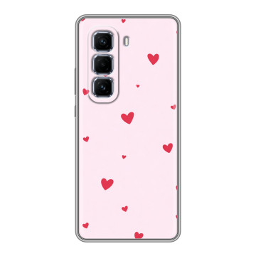 Силиконовый чехол на Infinix Hot 50 Pro Plus с принтом для девочек