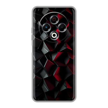 Силиконовый чехол на Tecno Spark 30 4G с принтом Абстракция
