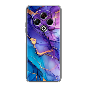 Силиконовый чехол на Tecno Spark 30 4G с принтом синий мрамор Силиконовый чехол на Tecno Spark 30 4G с принтом синий мрамор