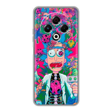 Силиконовый чехол на Tecno Spark 30 4G с принтом Рик и Морти Rick Morty Силиконовый чехол на Tecno Spark 30 4G с принтом Рик и Морти Rick Morty