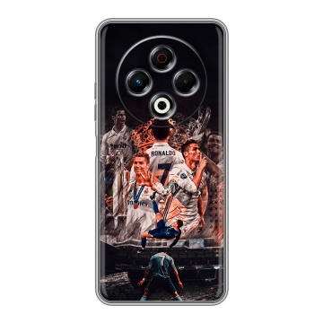 Силиконовый чехол на Tecno Spark 30 4G с принтом Реал Роналдо Real Ronaldo Силиконовый чехол на Tecno Spark 30 4G с принтом Реал Роналдо Real Ronaldo