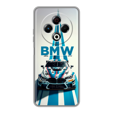 Силиконовый чехол на Tecno Spark 30 4G с принтом БМВ BMW Силиконовый чехол на Tecno Spark 30 4G с принтом БМВ BMW