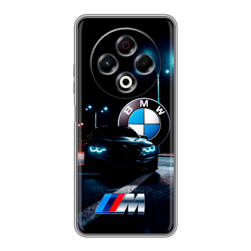 Силиконовый чехол на Tecno Spark 30 4G с принтом БМВ BMW