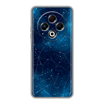 Силиконовый чехол на Tecno Spark 30 4G с принтом Космос звезды