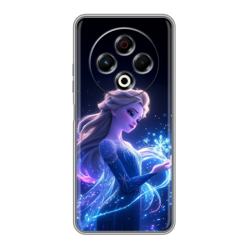 Силиконовый чехол на Tecno Spark 30 4G с принтом Холодное сердце Frozen Силиконовый чехол на Tecno Spark 30 4G с принтом Холодное сердце Frozen