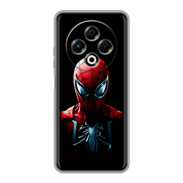 Силиконовый чехол на Tecno Spark 30 4G с принтом Spiderman Человек паук Силиконовый чехол на Tecno Spark 30 4G с принтом Spiderman Человек паук
