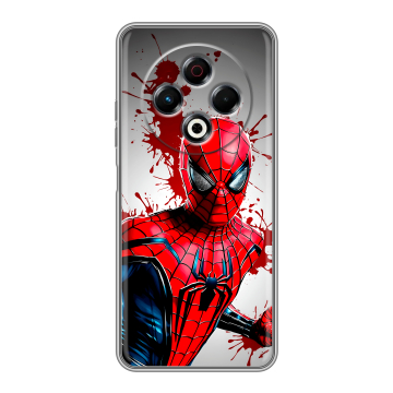 Силиконовый чехол на Tecno Spark 30 4G с принтом Spiderman Человек паук Силиконовый чехол на Tecno Spark 30 4G с принтом Spiderman Человек паук
