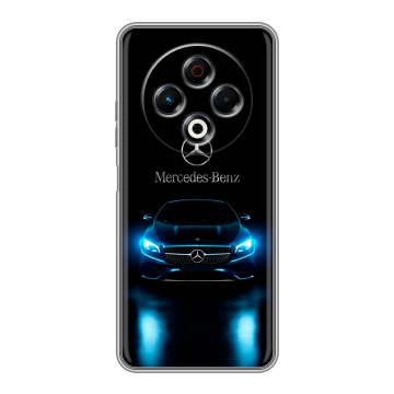 Силиконовый чехол на Tecno Spark 30 4G с принтом Mercedes Мерседес Силиконовый чехол на Tecno Spark 30 4G с принтом Mercedes Мерседес