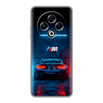 Силиконовый чехол на Tecno Spark 30 4G с принтом BMW БМВ