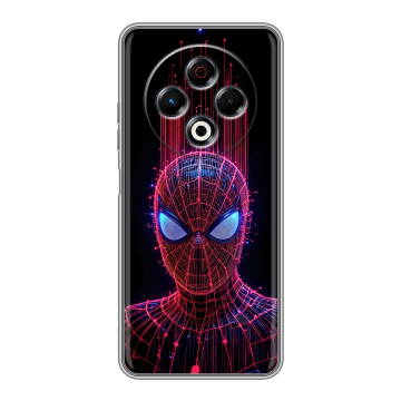 Силиконовый чехол на Tecno Spark 30 4G с принтом Spiderman Человек паук Силиконовый чехол на Tecno Spark 30 4G с принтом Spiderman Человек паук