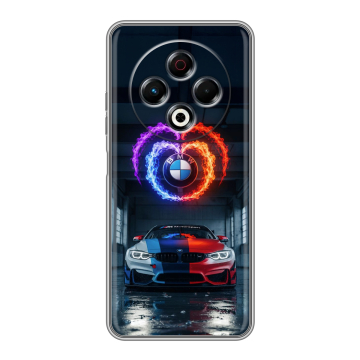 Силиконовый чехол на Tecno Spark 30 4G с принтом BMW БМВ Силиконовый чехол на Tecno Spark 30 4G с принтом BMW БМВ
