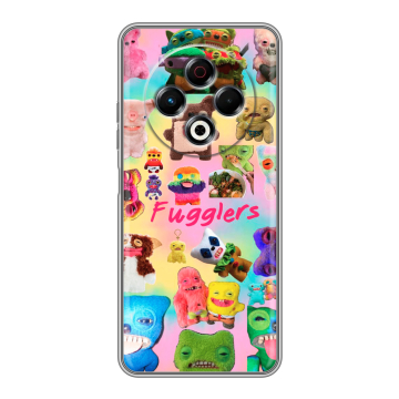 Силиконовый чехол на Tecno Spark 30 4G с принтом Флагер Fuggler