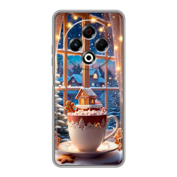 Силиконовый чехол на Tecno Spark 30 4G с принтом Новый год