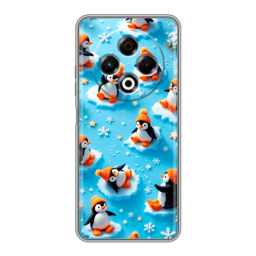 Силиконовый чехол на Tecno Spark 30 4G с принтом Новый год