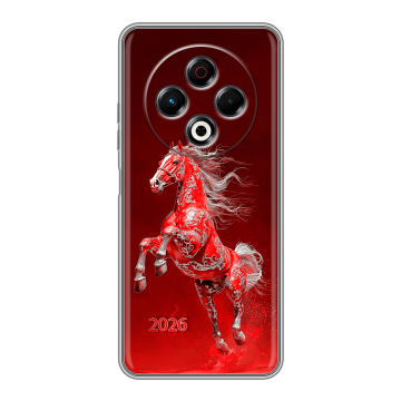 Силиконовый чехол на Tecno Spark 30 4G с принтом Новый год